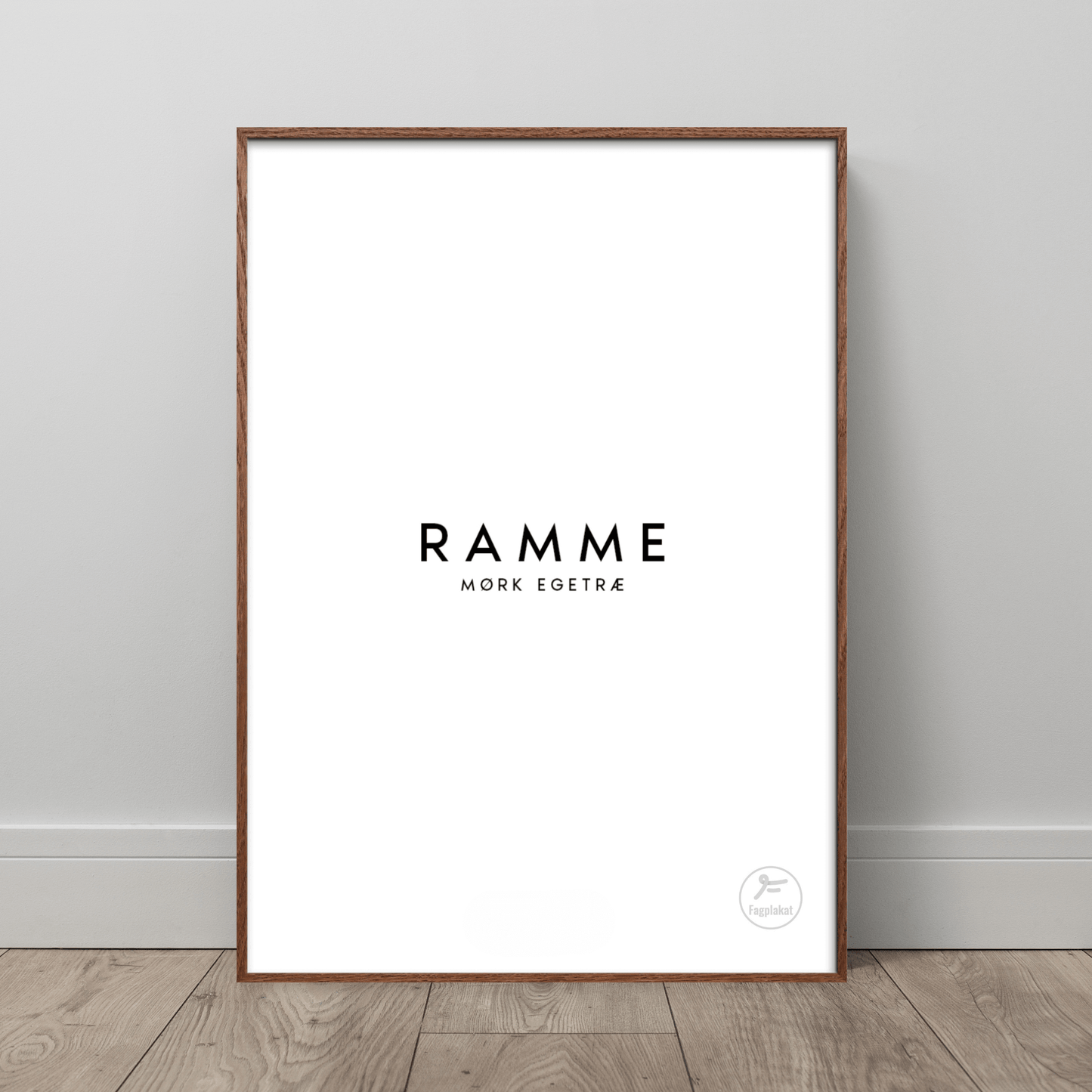 Ramme | Mørk Egetræ